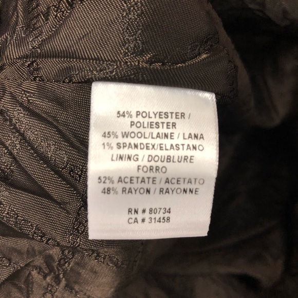 BCBG brown wool blend skirt - Picture 6 of 6